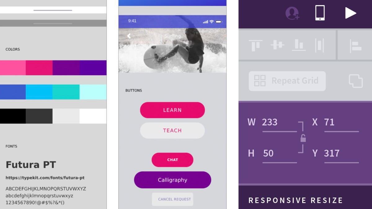 ایجاد یک سیستم طراحی با Adobe XD