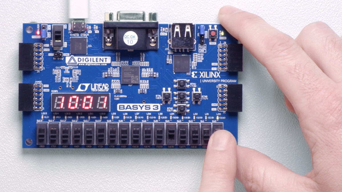 یادگیری توسعه FPGA