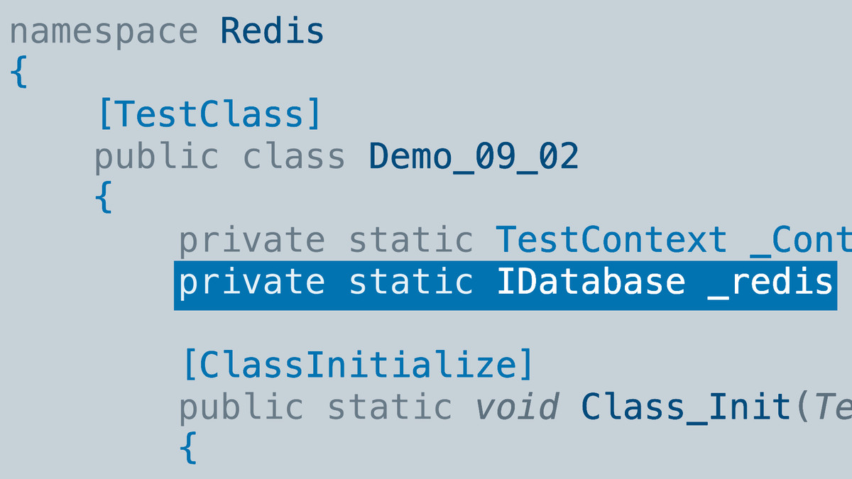 توسعه NoSQL با Azure Redis و C#