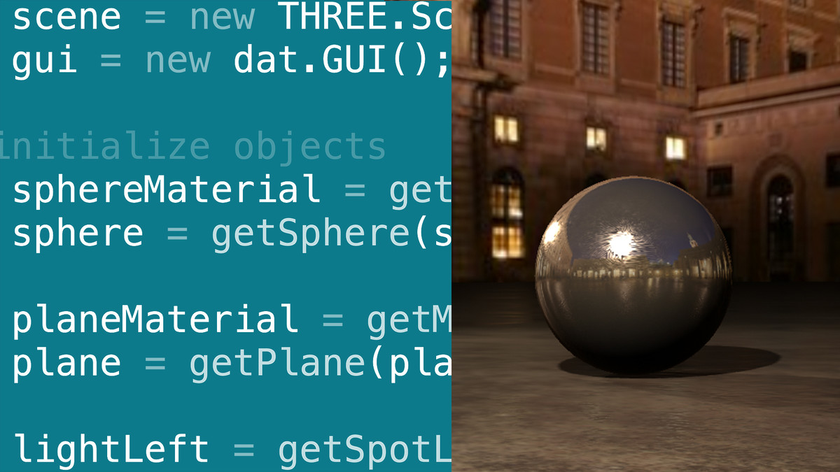 آموزش گرافیک سه بعدی در وب با Three.js
