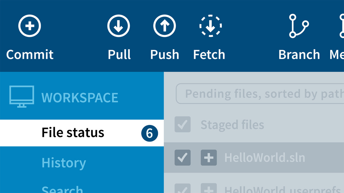 کنترل کد منبع در دات نت با Git با استفاده از SourceTree