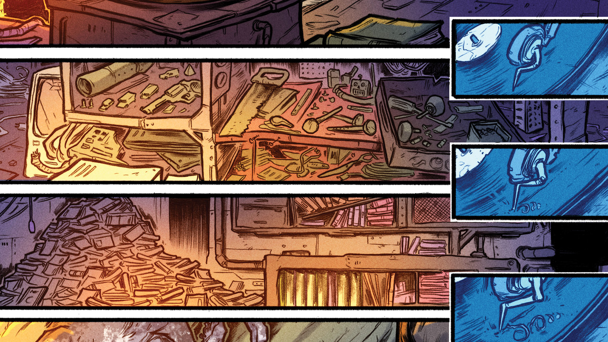 آموزش داستان نویسی رمان گرافیکی