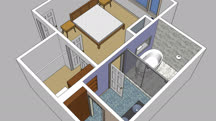 SketchUp: Bathroom Remodel