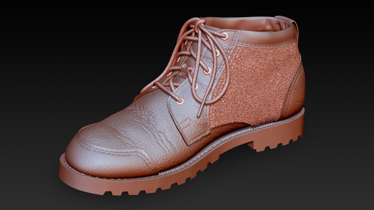 ZBrush: Modeling Footwear