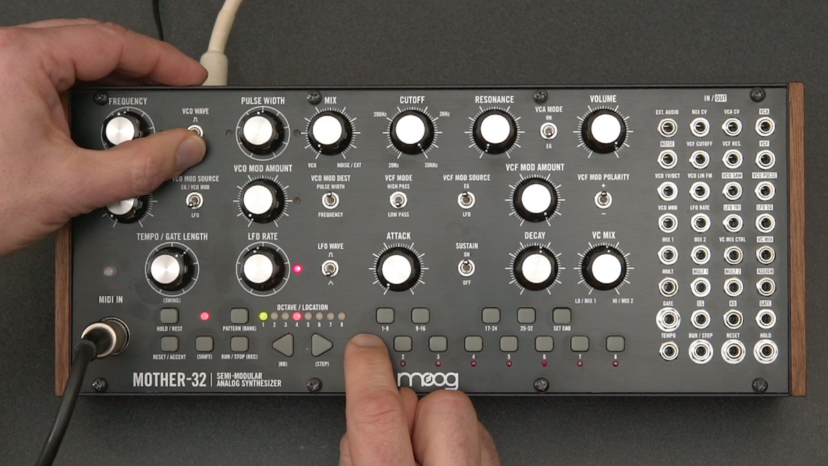 آموزش سنتز مدولار: Moog Mother-32 Semimodular Synth