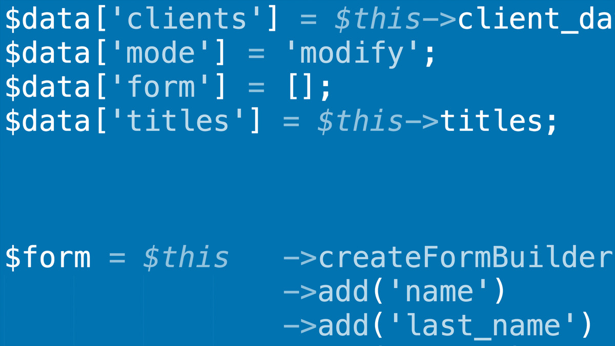آموزش Symfony 3