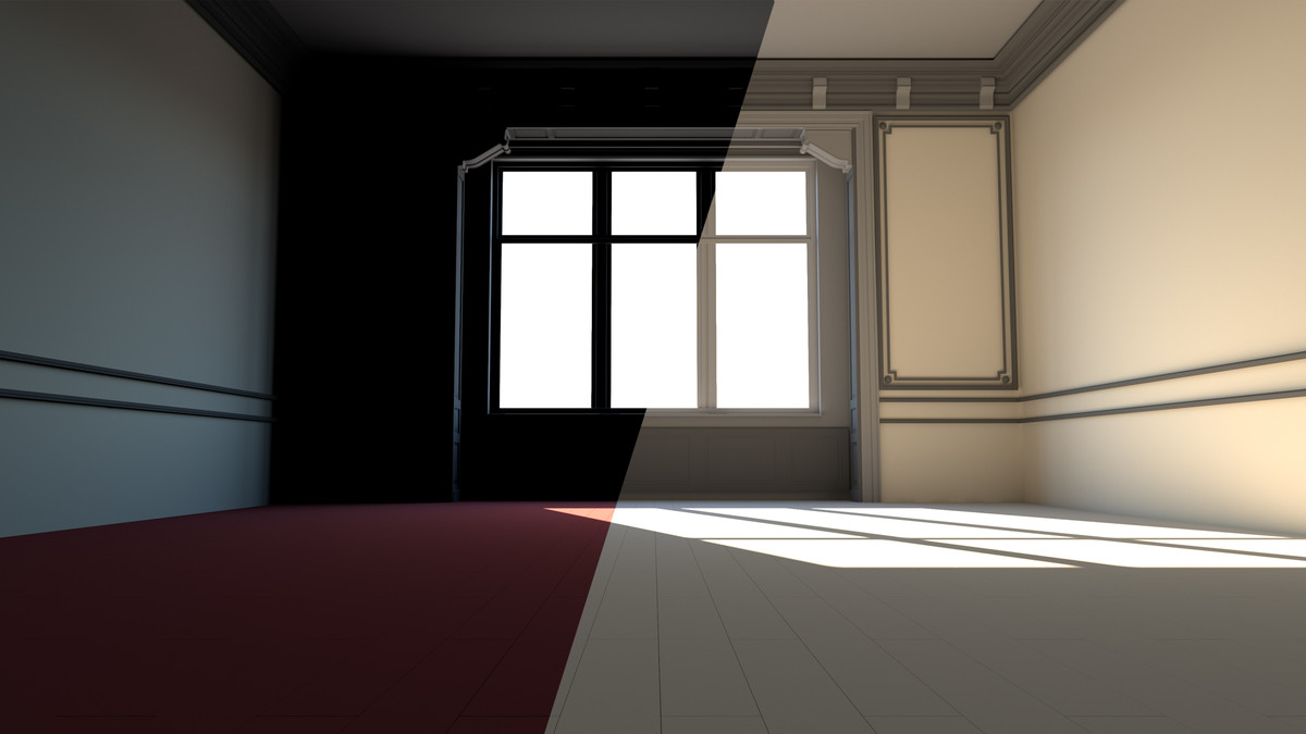 V-Ray: Control Color Bleed in Blender
