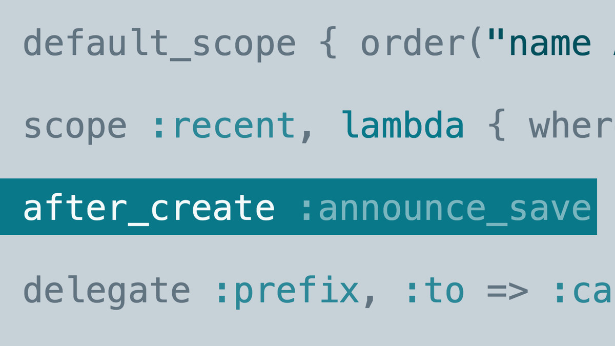 Ruby on Rails: Get More From ActiveRecord