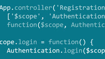 AngularJS 1: Adding Registration to Your Application