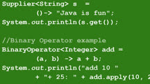 Learning Java Lambda Expressions