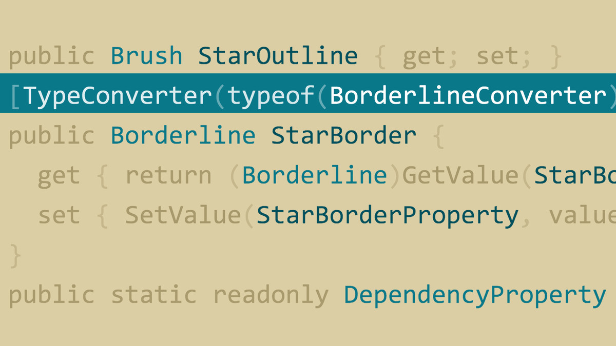 Microsoft XAML: 3 Type Converters and Resources