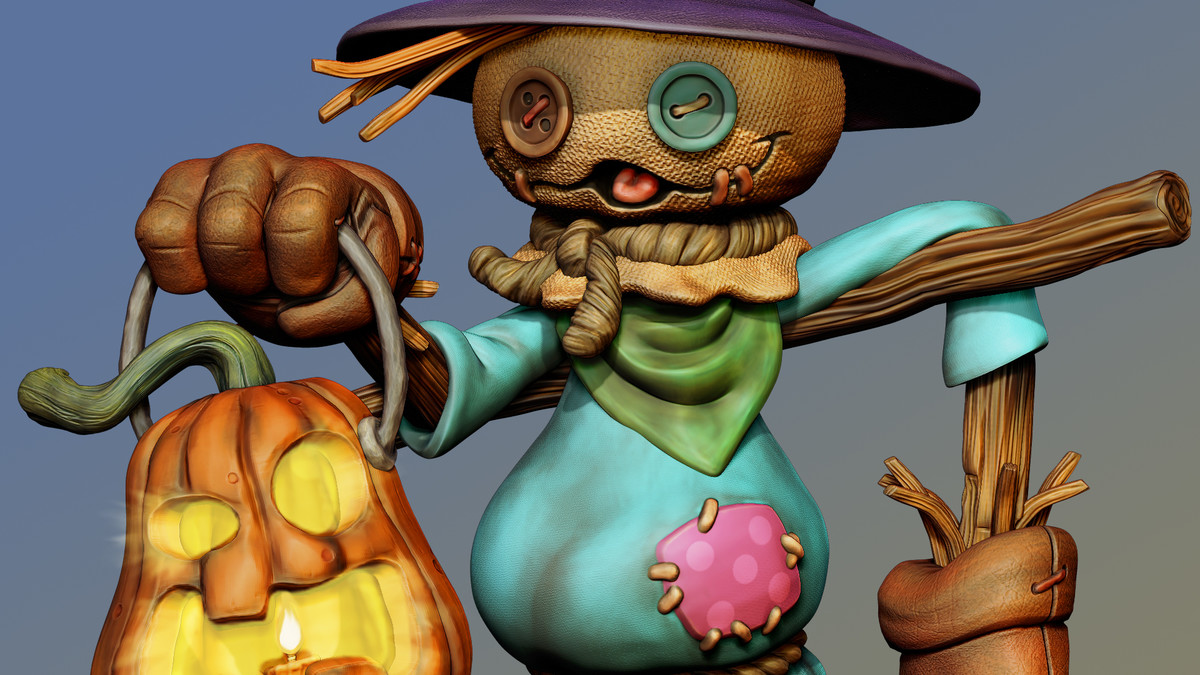مجسمه سازی یک مترسک در ZBrush