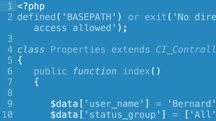 Learning CodeIgniter 3