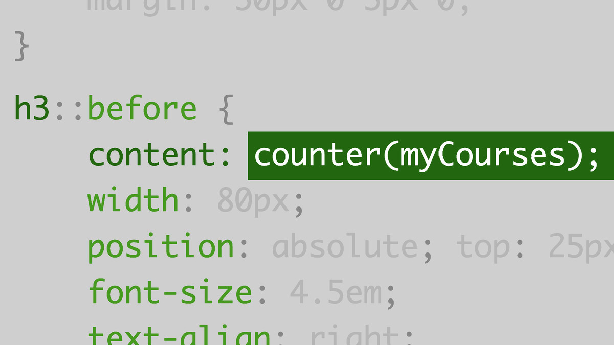 طراحی وب: با استفاده از شمارنده و بازنشانی در CSS
