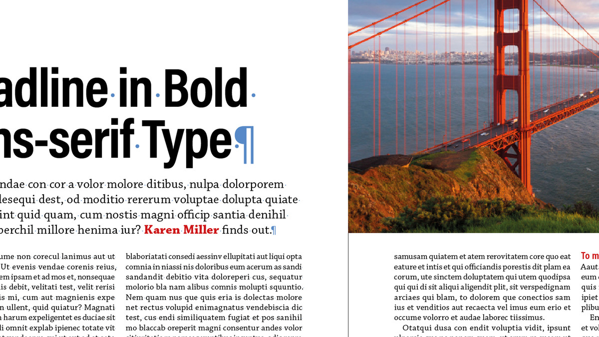 InDesign: Elements of a Layout