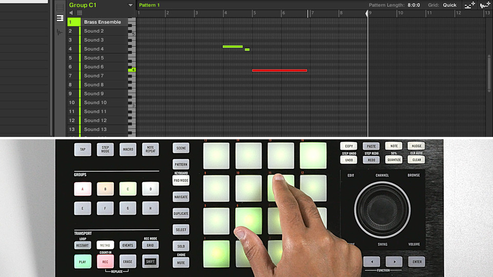MASCHINE: Using KOMPLETE Sounds