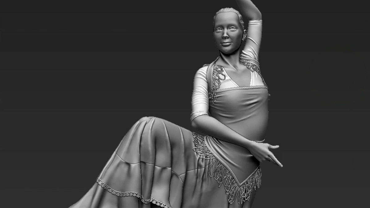 مجسمه سازی پارچه در ZBrush