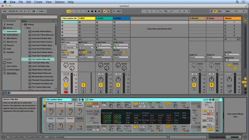 آموزش آنالوگ Ableton