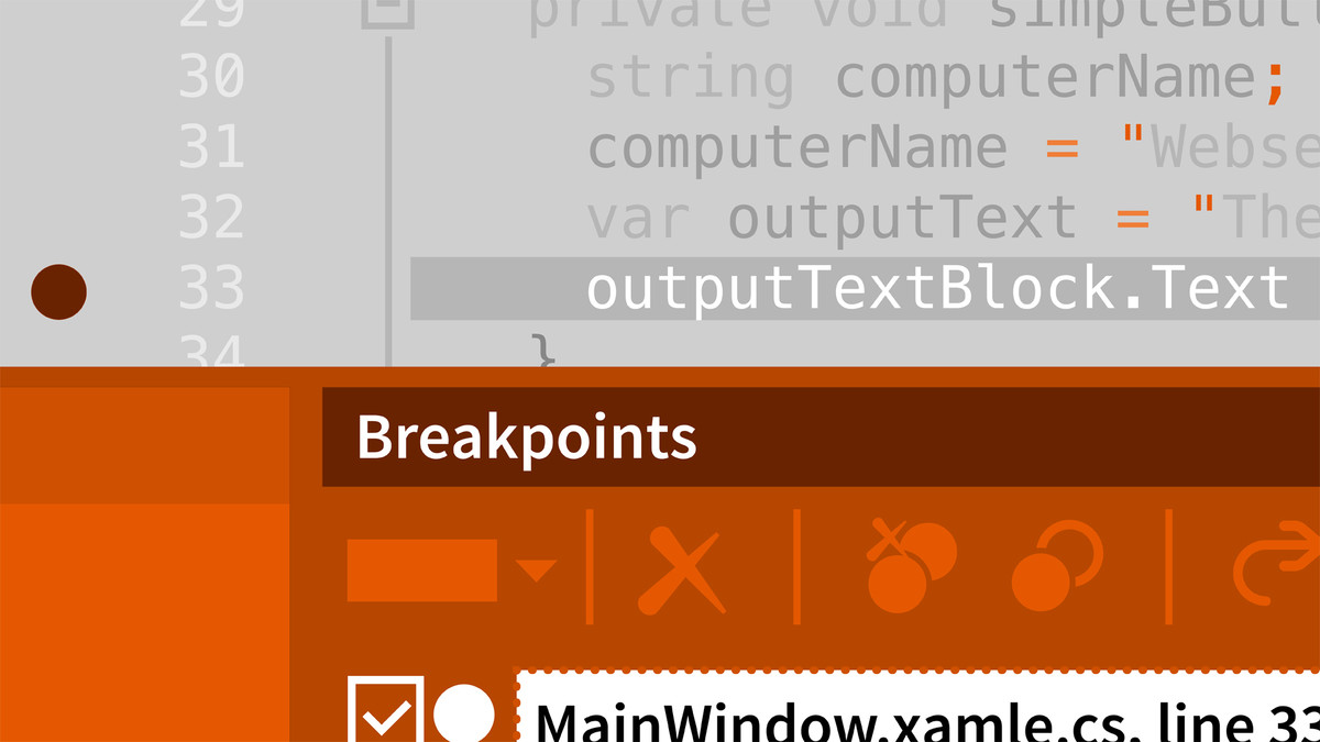 Visual Studio Essential Training: 06 Debug and Troubleshoot Code