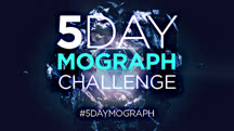 5-Day Mograph Challenge: Typographic Logo Animation
