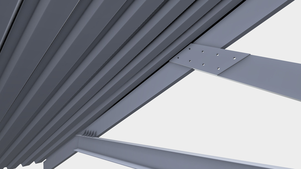 طراحی ساختمان فولادی با جوشکاری SOLIDWORKS