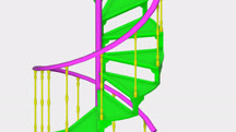 Modeling a Staircase with AutoCAD