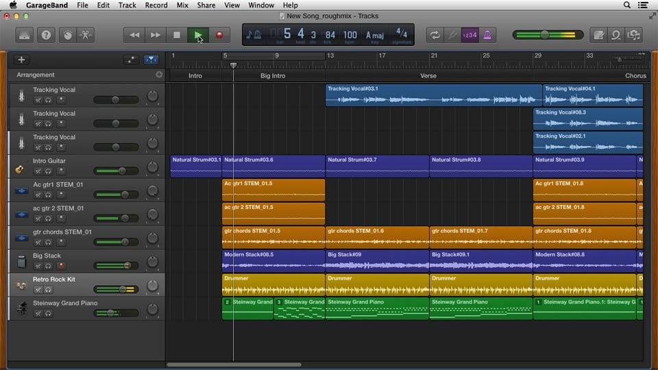 آموزش آهنگسازی: GarageBand