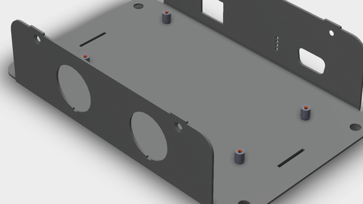 طراحی محفظه ورق فلزی با SOLIDWORKS