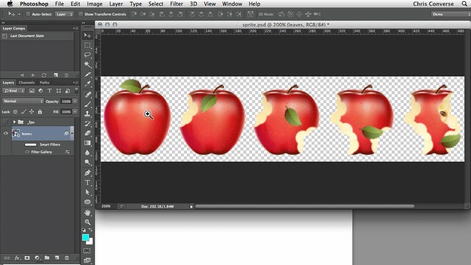 وب را طراحی کنید: Sprite Sheets