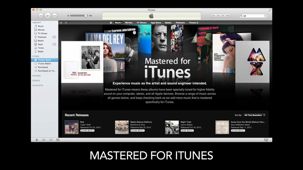 مسترینگ برای iTunes