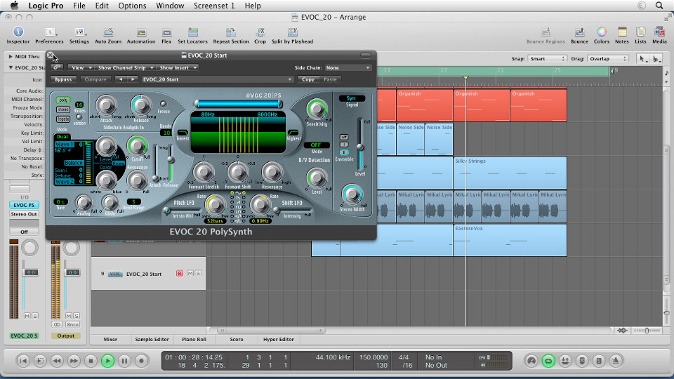 Logic Pro: Virtual Instruments