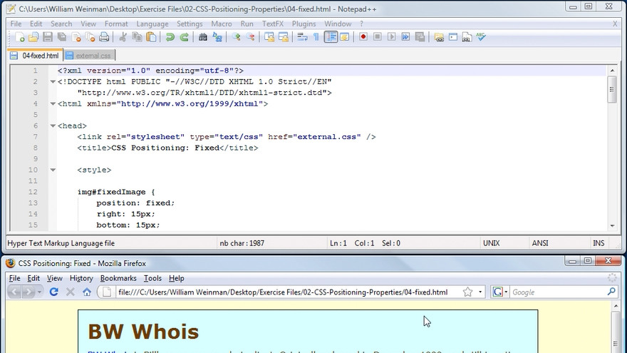 بهترین روش های موقعیت یابی CSS