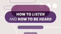 How to Listen and How to Be Heard (getAbstract Summary)