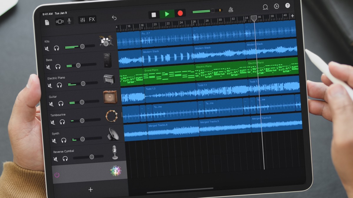 GarageBand for iPad Essential Training