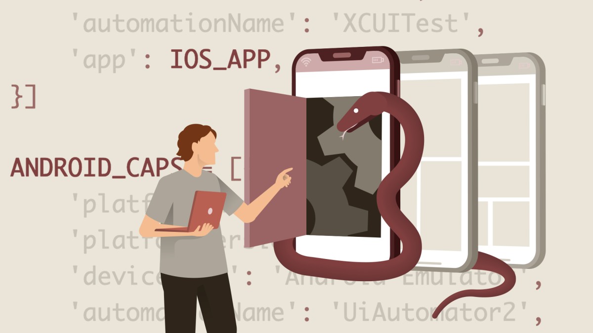 تست اتوماسیون با پایتون: 10 حالت و ویژگی اضافی Appium