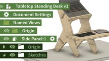 Fusion 360: Design a Parametric Standing Desk