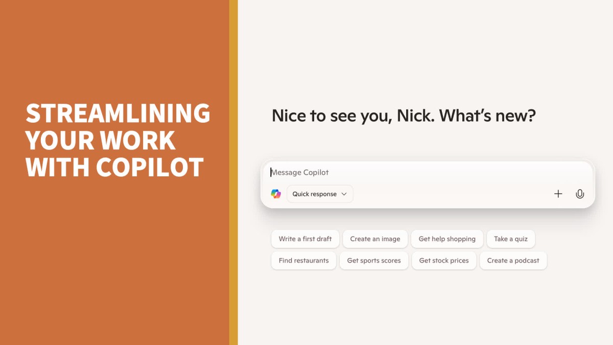کار خود را با Microsoft Copilot ساده تر کنید
