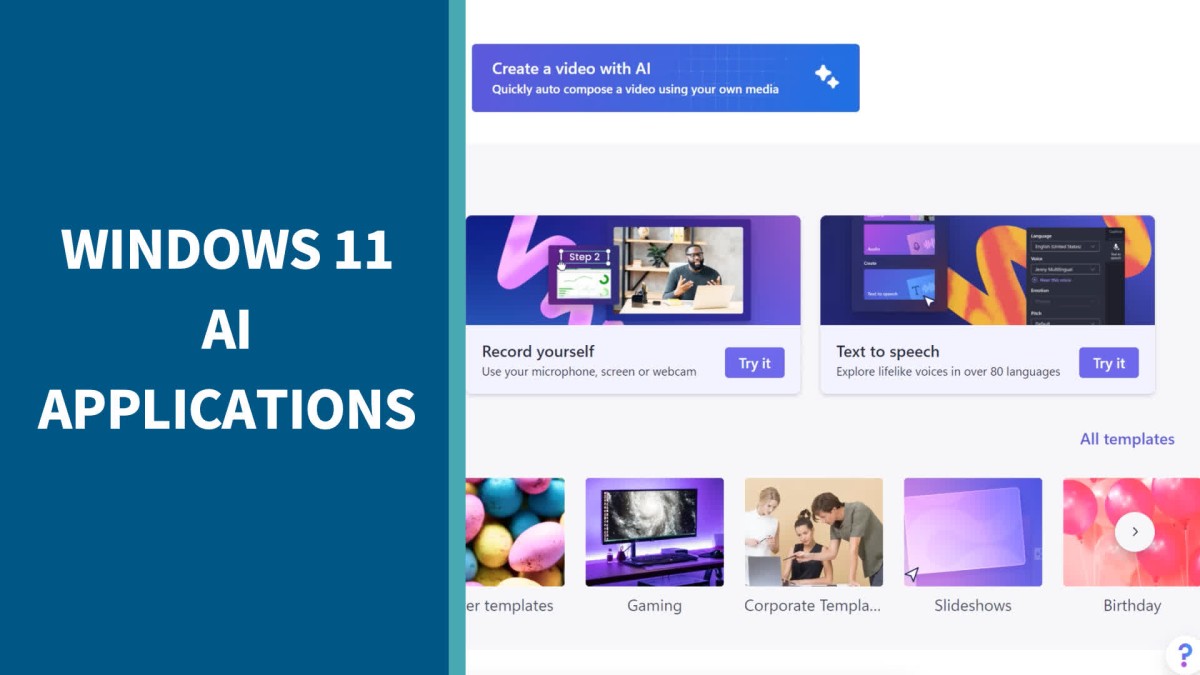 Windows 11 AI: استفاده از برنامه های جدید همراه