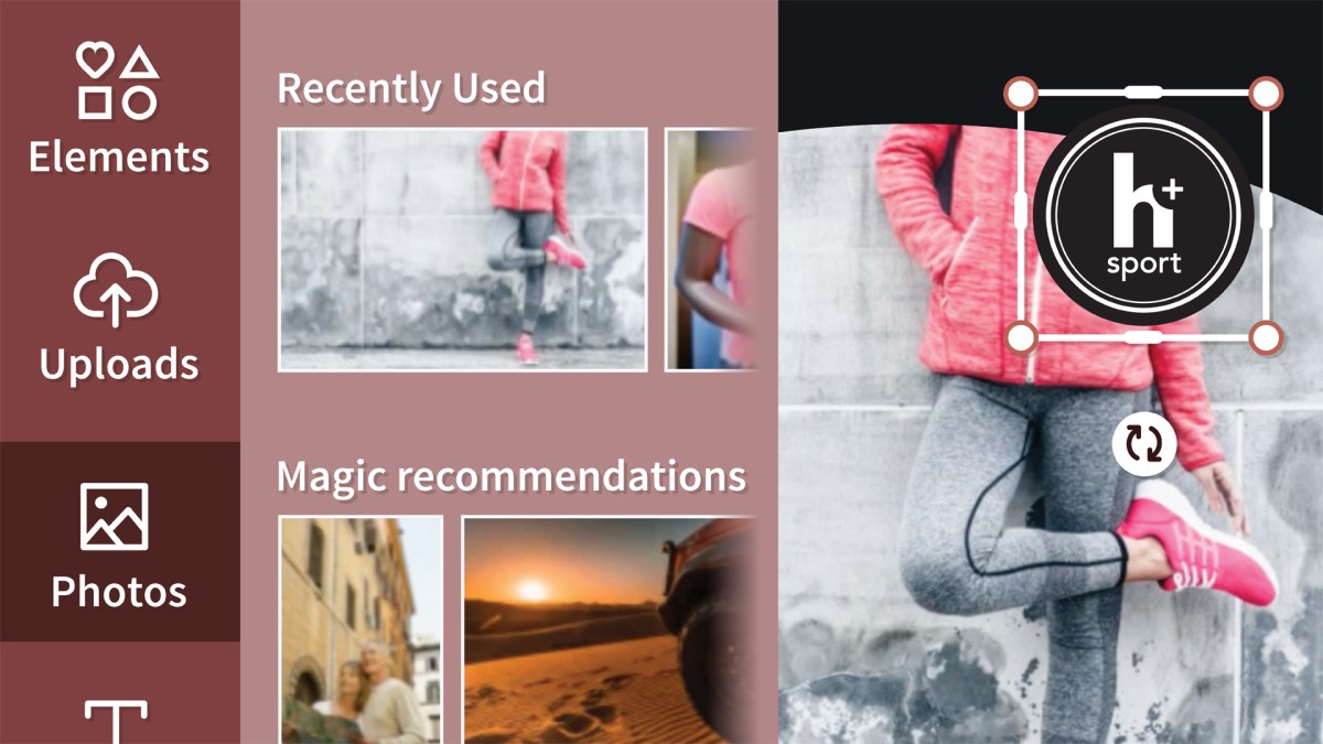Canva: پروژه های طراحی وب و دیجیتال