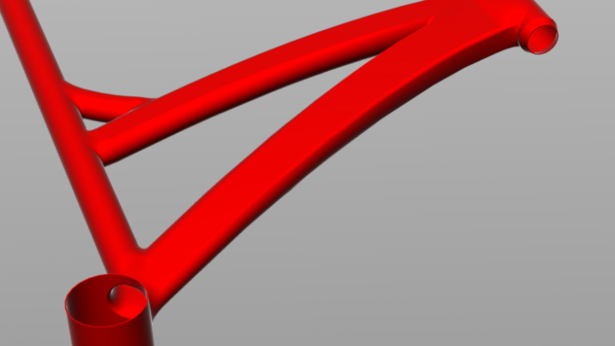 مدل سازی قاب دوچرخه با SOLIDWORKS 2014