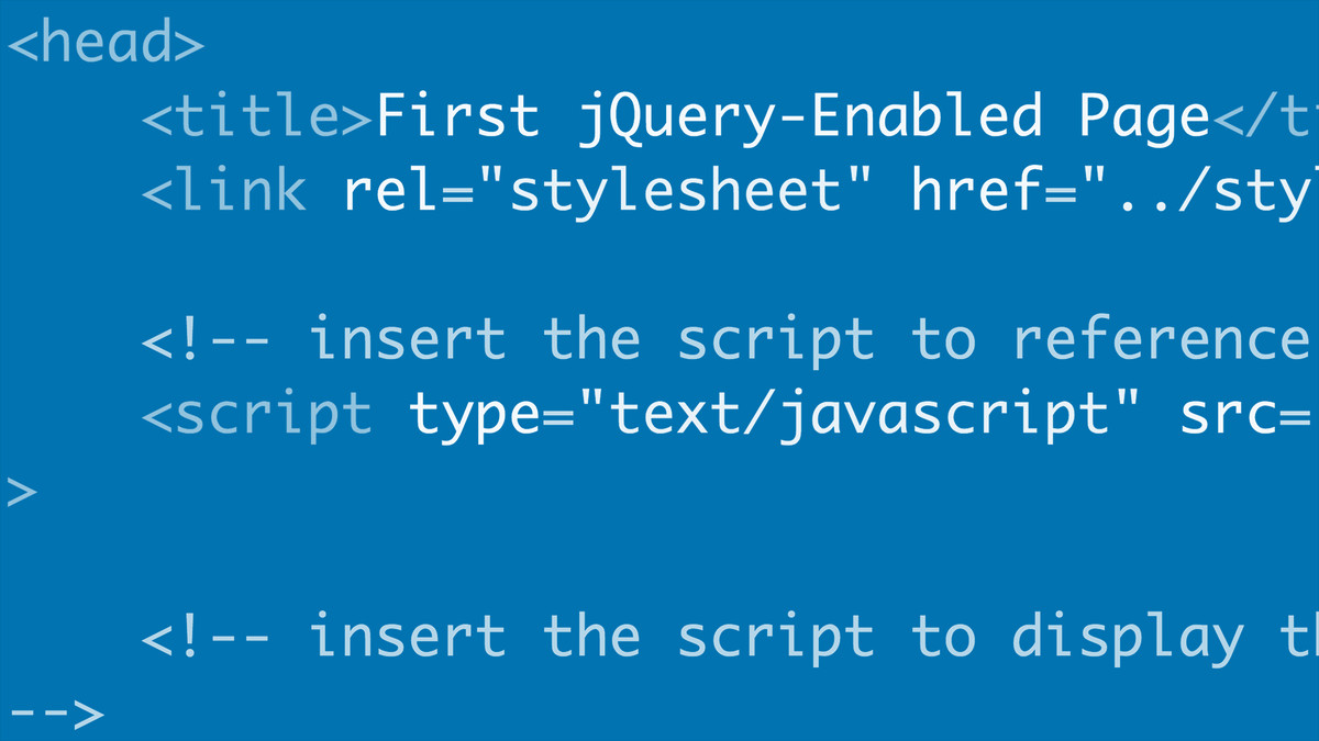 آموزش ضروری jQuery