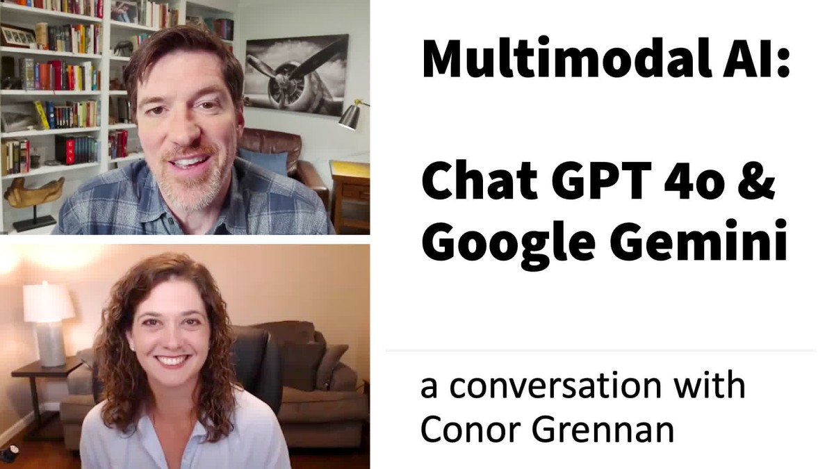 چگونه GPT-4o و Google Gemini می توانند کسب و کار شما را متحول کنند: مکالمه با Conor Grennan