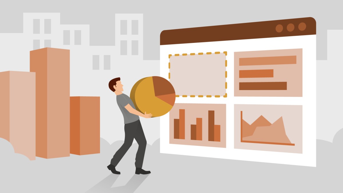ایجاد یک داشبورد KPI تجاری تعاملی با Power BI (پروژه هدایت شده)