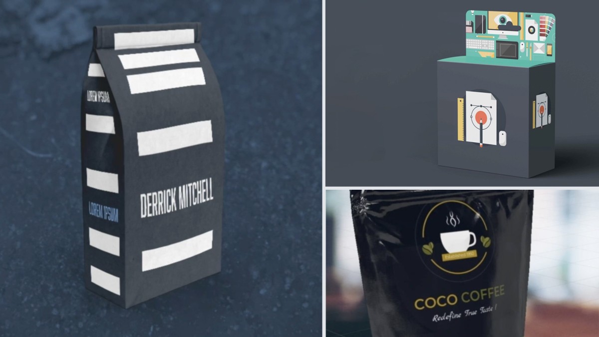Photoshop: Designing Package Mockups