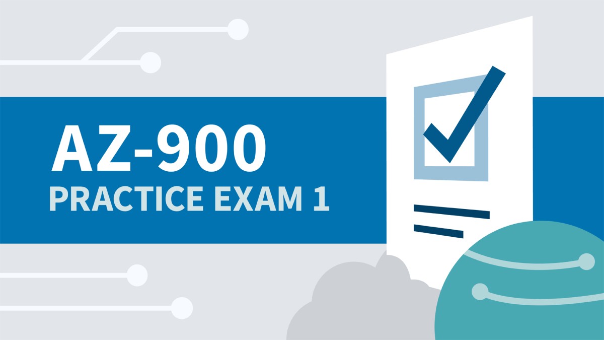 امتحان 1 برای اصول مایکروسافت لاجورد (AZ-900)