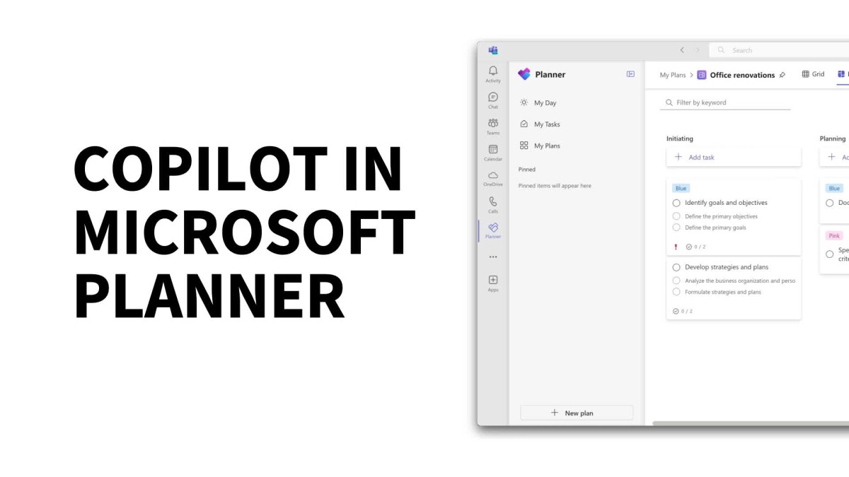 Copilot in Microsoft Planner: Set Goals and Track Projects