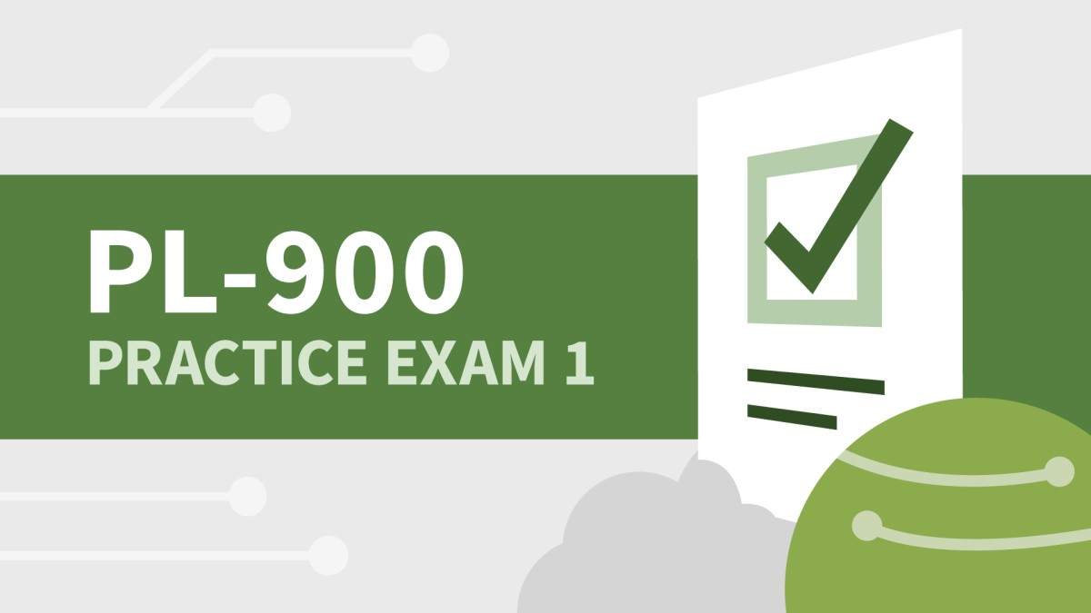 آزمون تمرینی 1 برای Microsoft Power Platform Fundamentals (PL-900)